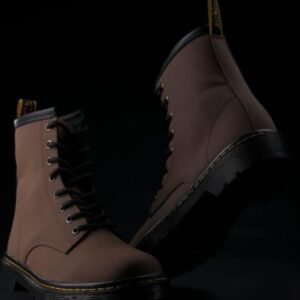 Coñac Negro Plataforma Eco Cuero Vegano