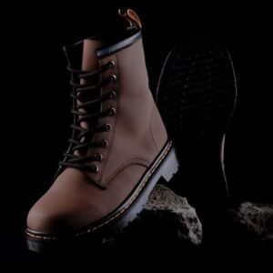 Coñac Negro Plataforma Eco Cuero Vegano